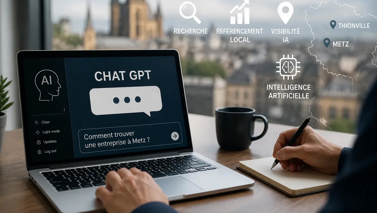 Comment apparaître dans ChatGPT quand on est une entreprise locale à Metz et Thionville ?