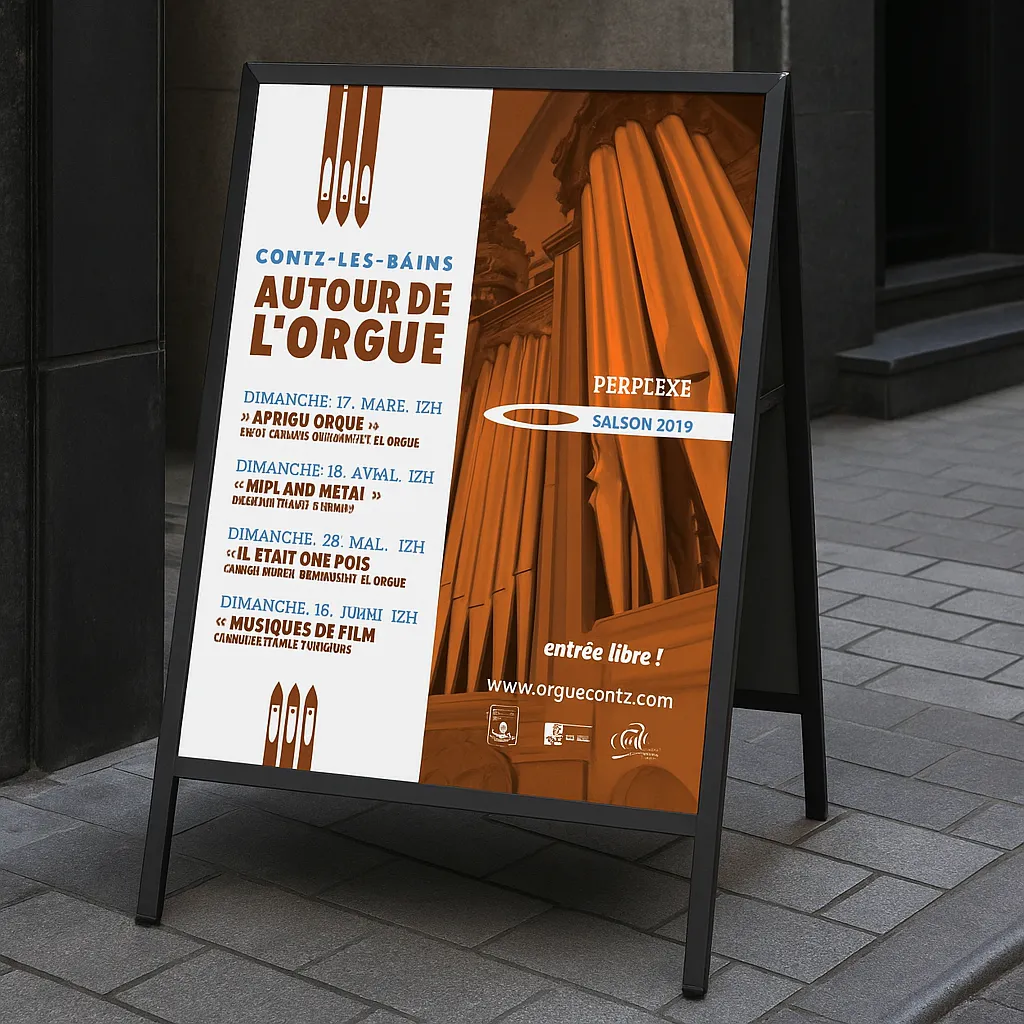 Affiche publicitaire grand format — création graphique et impression d’affiches par Amiral Studio, graphiste et imprimeur à Metz et Thionville en Moselle