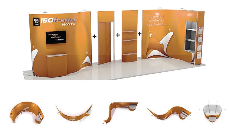 Supports de communication pour salon professionnel — création de kakemonos, drapeaux et roll-ups par Amiral Studio à Metz et Thionville en Moselle
