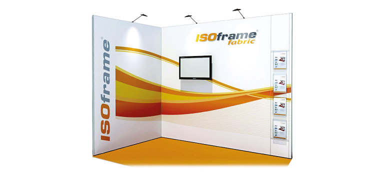 Stand salon Isoframe wave - Amiral Studio