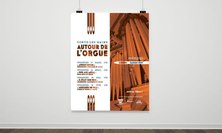 Affiche Autour de l'orgue