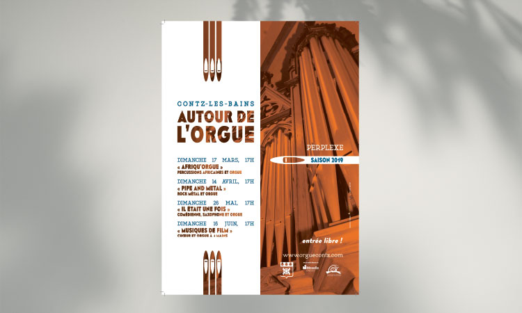 Affiche Autour de l'orgue