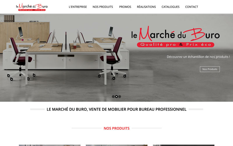 site Le marché du Buro